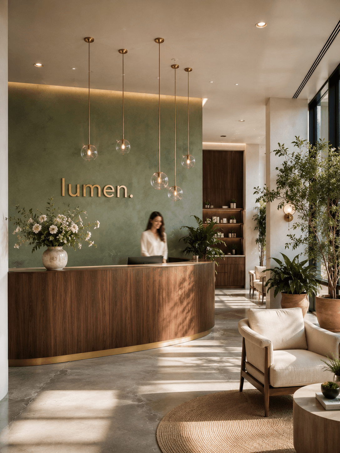 Family Dental Clinic — reception area
