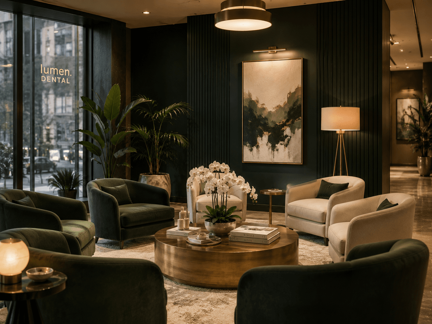 Family Dental Clinic — waiting lounge