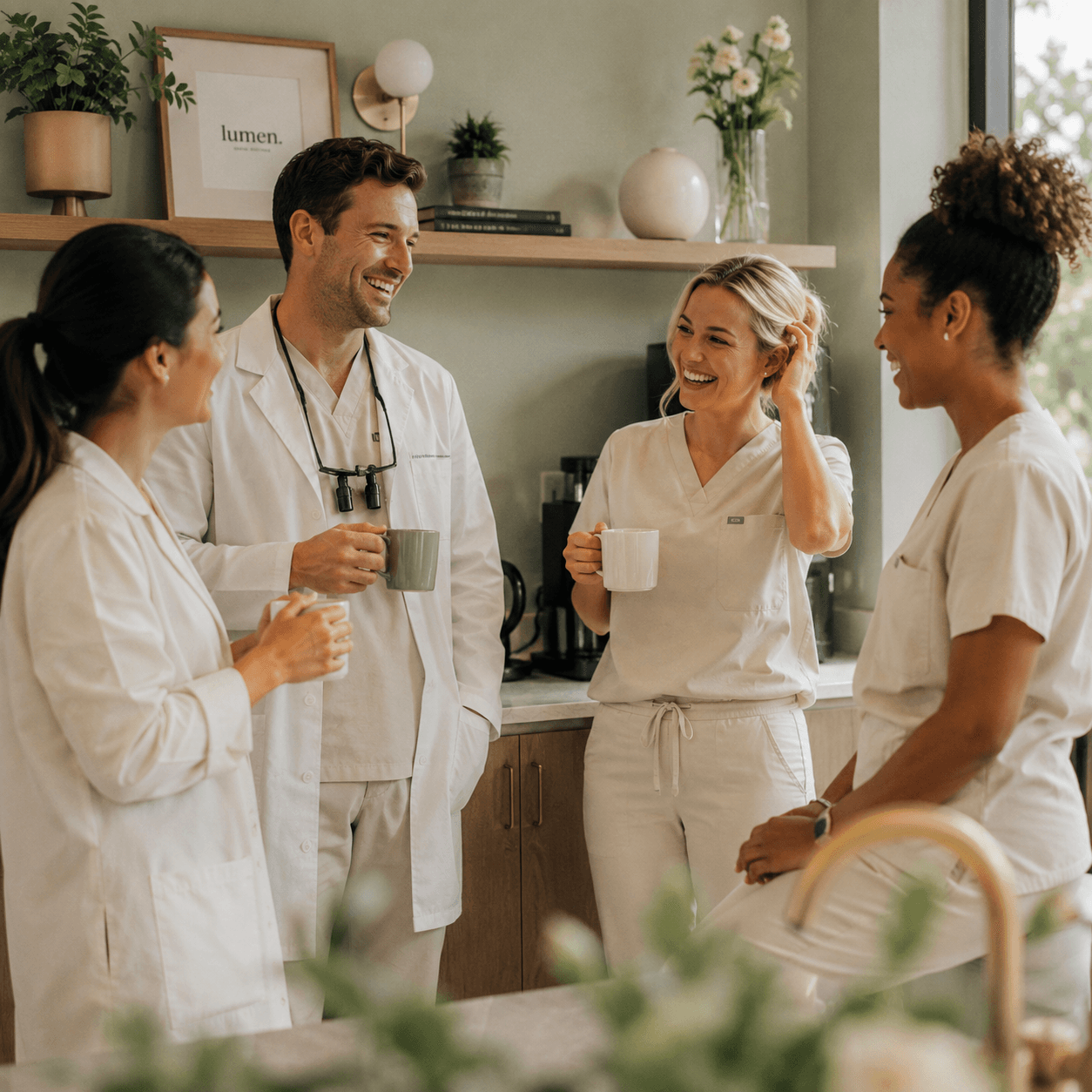 Behind the scenes at Family Dental Clinic — where every morning begins with purpose and precision.